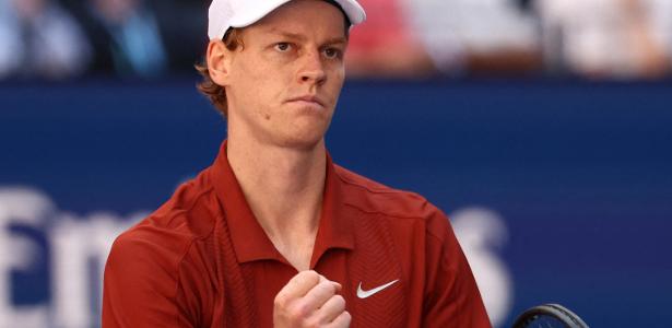 Jannik Sinner na terceira rodada do US Open de 2025