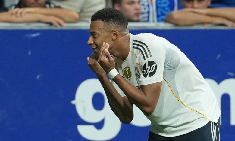 Torcedor é preso por insultos racistas contra Mbappé em Oviedo x Real Madrid