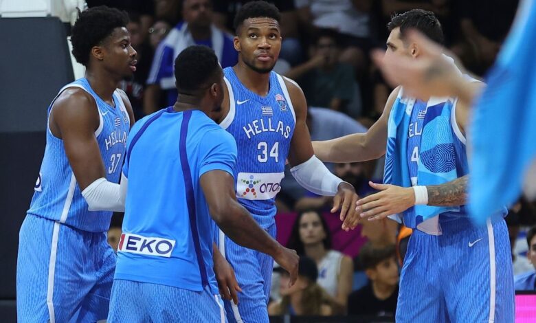 Giannis, Greece eliminate defending champ Spain at EuroBasket