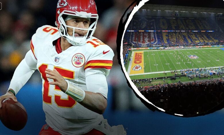 Mahomes é sincero sobre gramado do estádio do Corinthians e jogo da NFL no Brasil