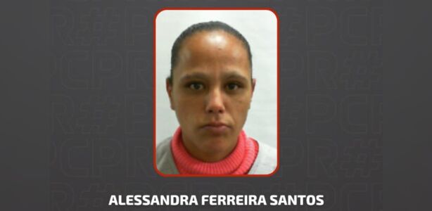 Polícia Civil divulga foto de mulher foragida por roubo qualificado em PG