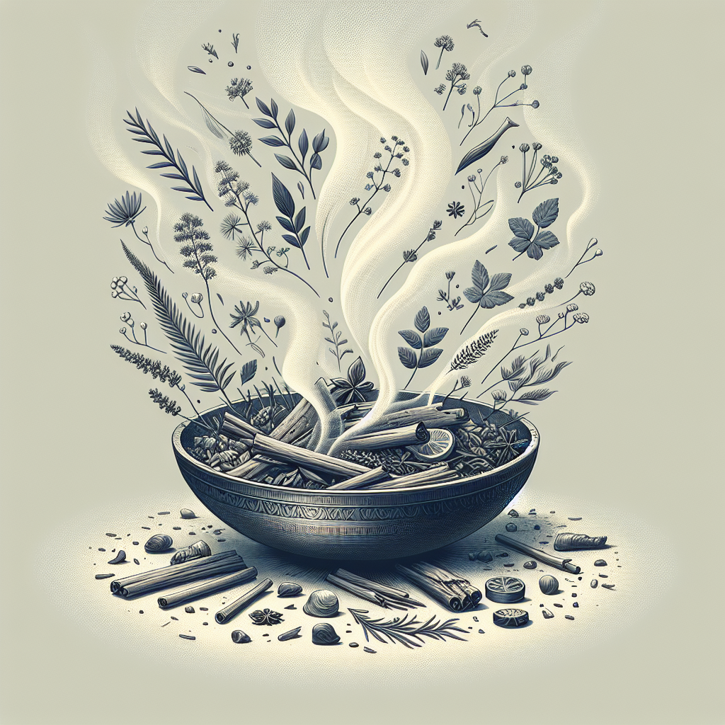 Defumação com 21 ervas para combater mal-estar e apatia