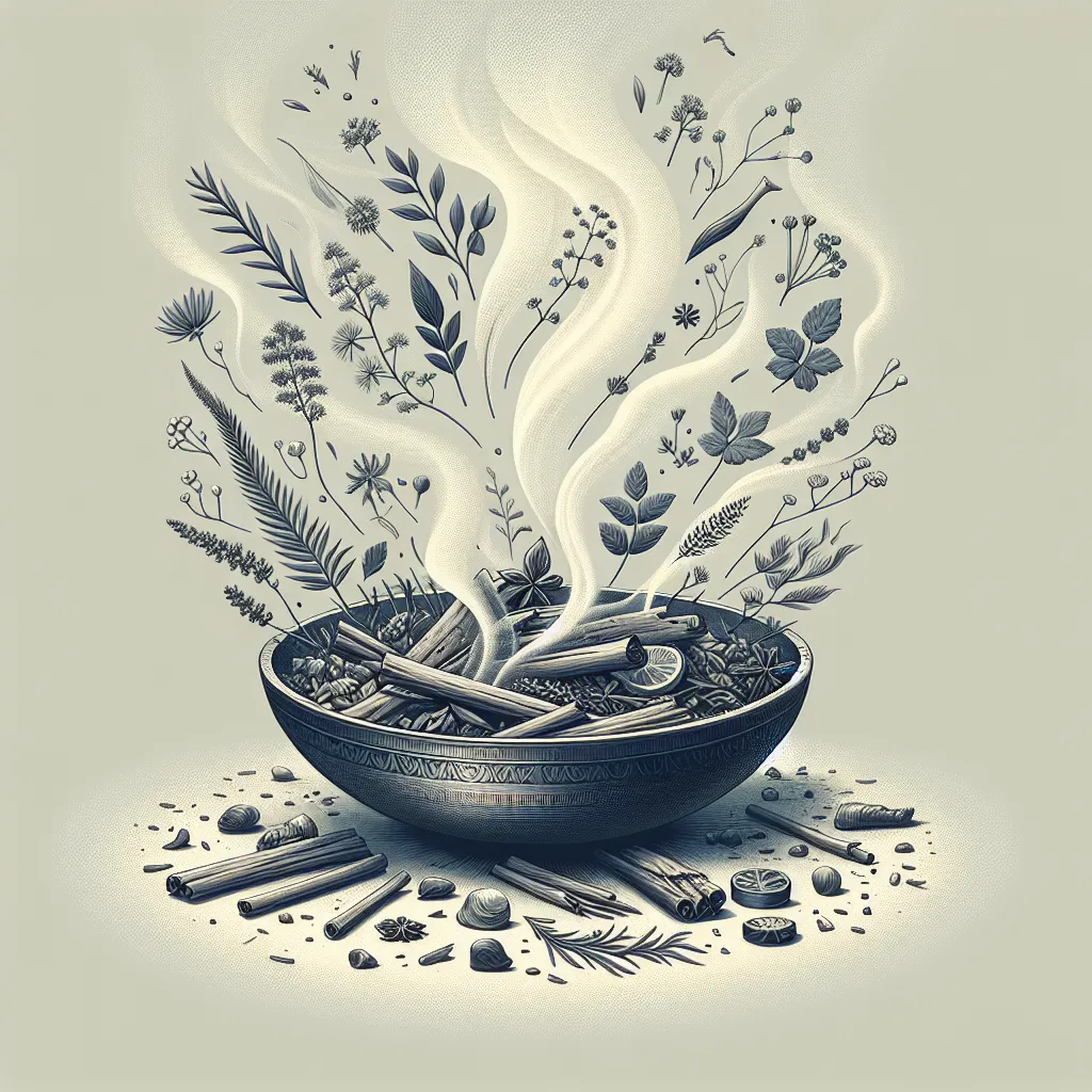 Defumação com 21 ervas para combater mal-estar e apatia