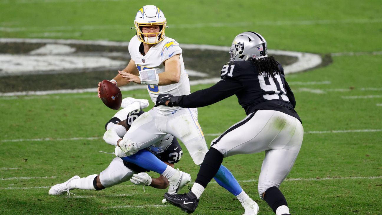Por que duelo contra Raiders virou 'assunto pessoal' para estrela dos Chargers