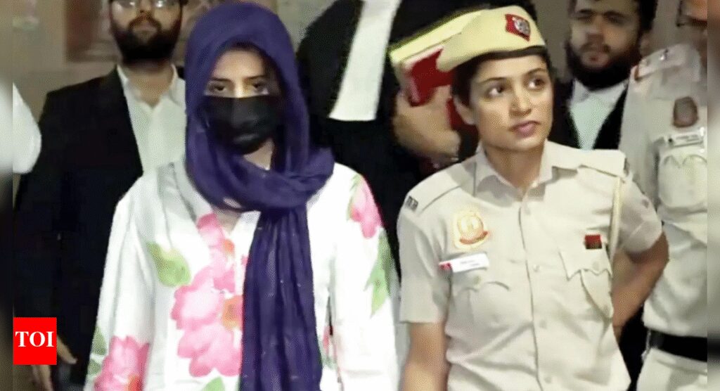 Woman driving BMW that killed finance ministry official held | India News