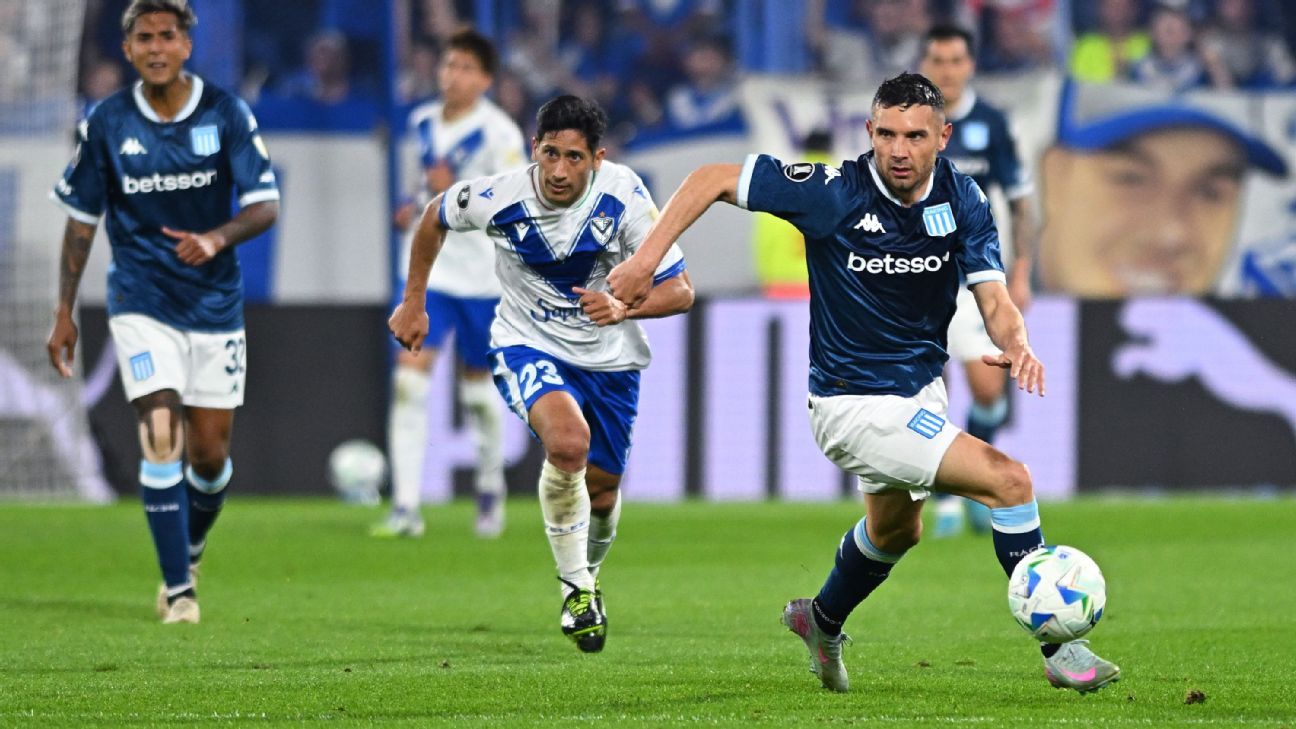 Racing bate o Vélez e se aproxima da semifinal da Libertadores