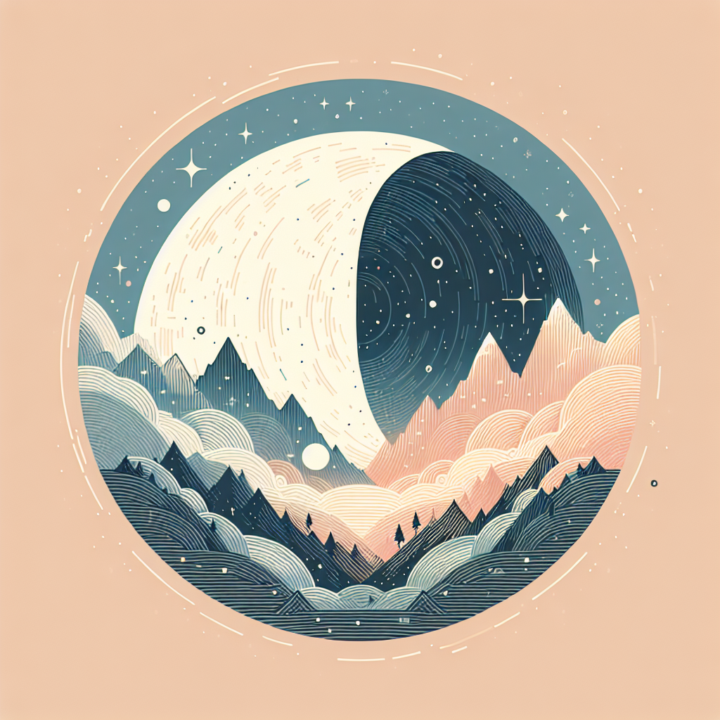 Lua nova marca o início de um novo ciclo lunar