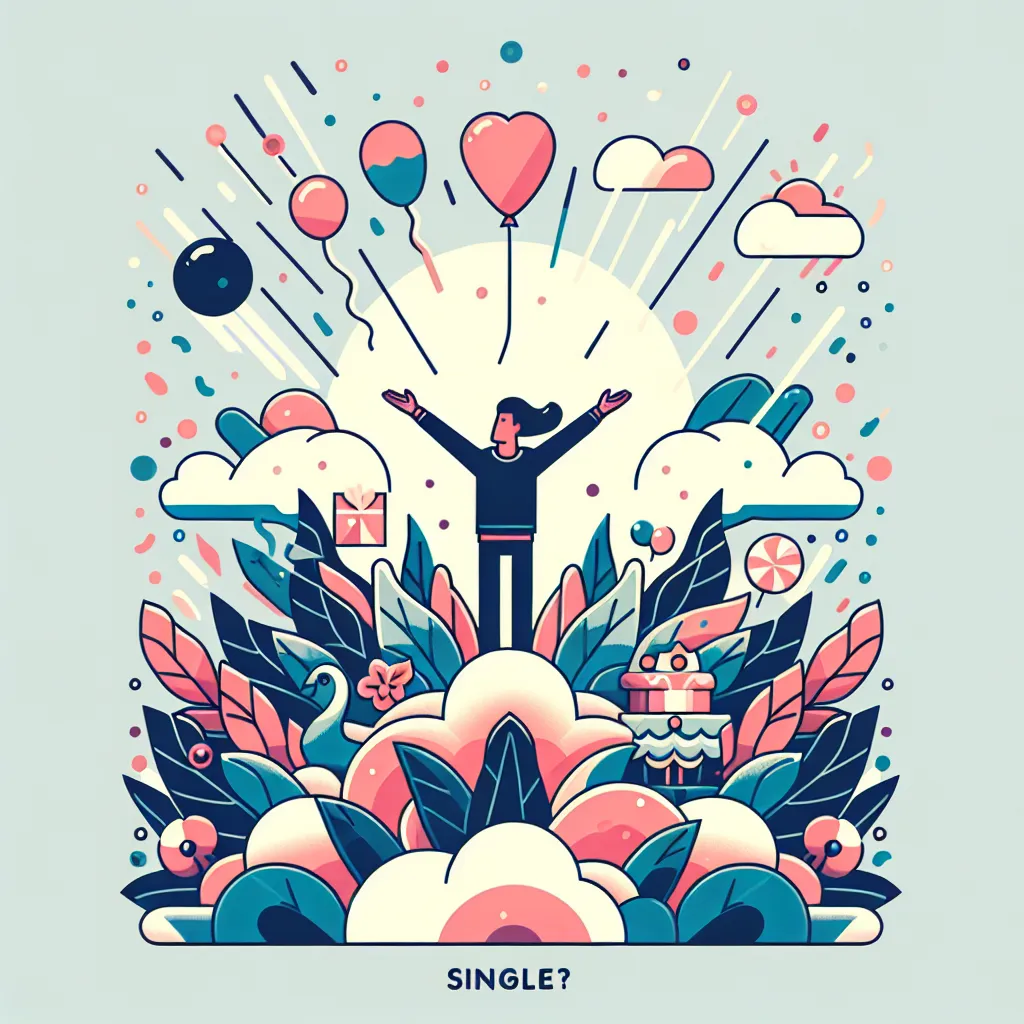 Solteira? É hora de celebrar a nova fase da sua vida.