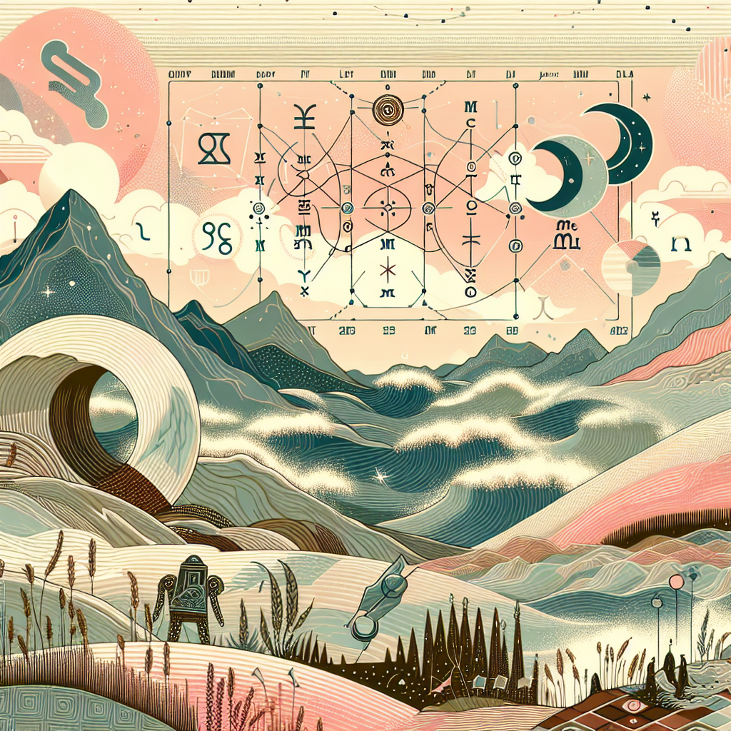 Calendário astrológico de outubro de 2025