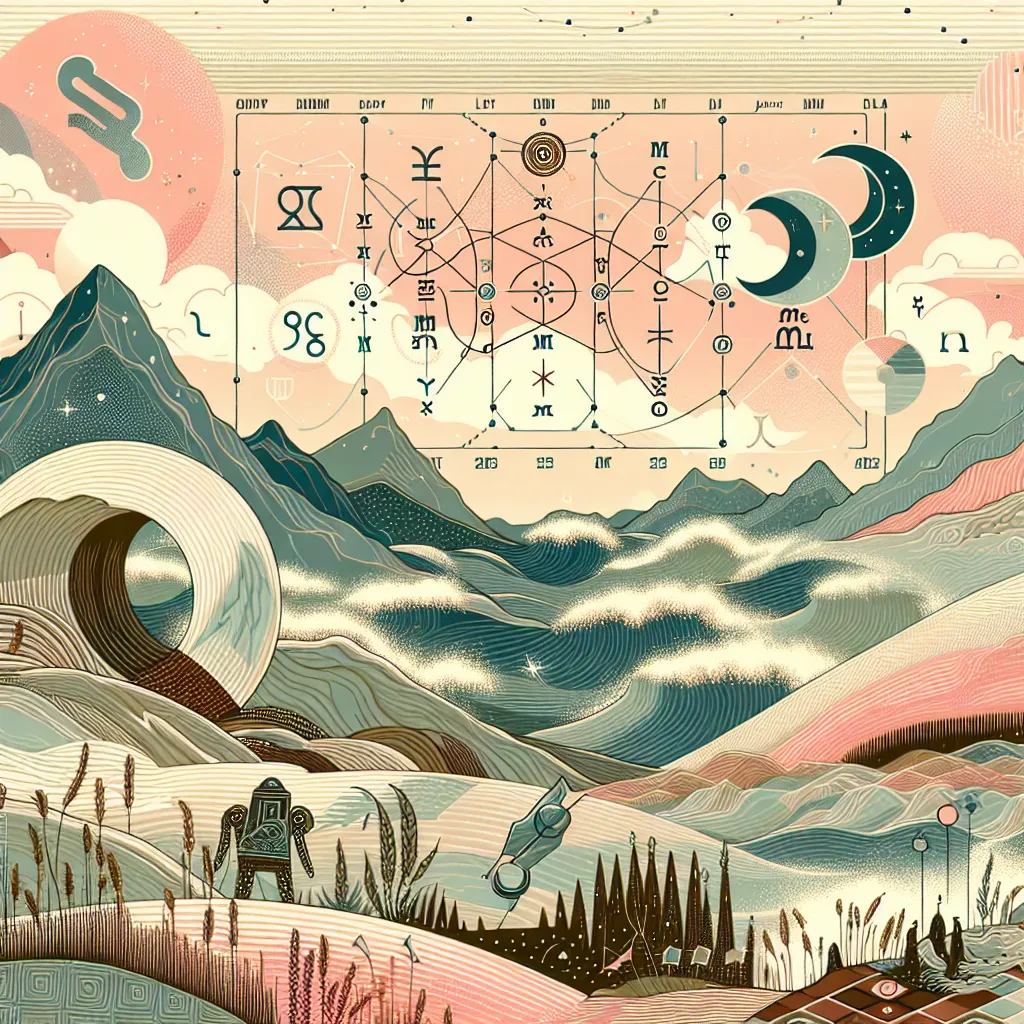 Calendário astrológico de outubro de 2025