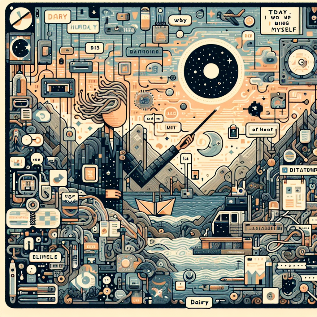 Diário: hoje, acordei sendo eu mesmo