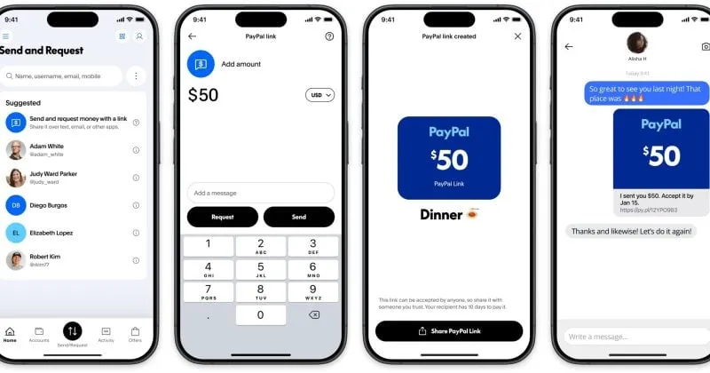 PayPal apresenta novo serviço de pagamentos entre pessoas