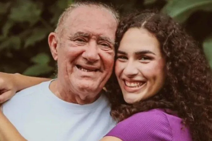 Filha de Renato Aragão reage após ser acusada de colocar pai em asilo - (crédito: Reprodução/Instagram)