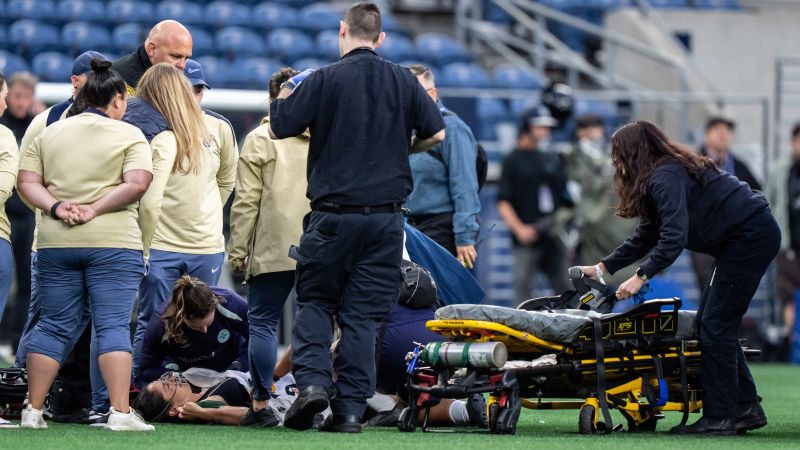NWSL match abandoned after midfielder Savannah DeMelo collapses on field