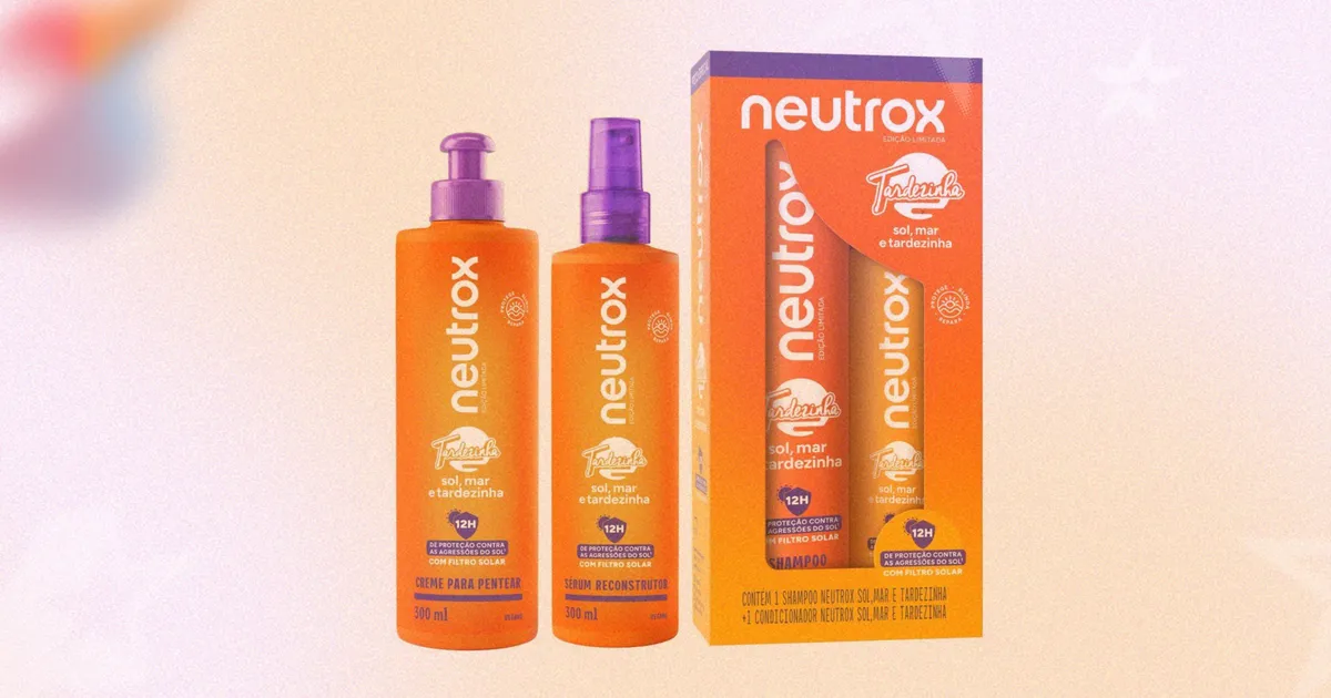 Neutrox apresenta linha de cabelos da turnê Tardezinha