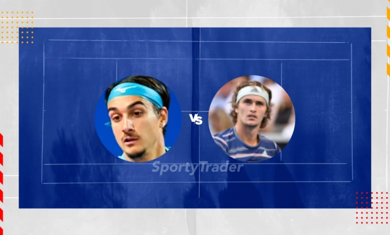 Palpite Lorenzo Sonego vs Alexander Zverev