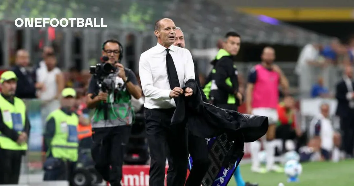 Allegri: ‘A jaqueta me salvou’ após raiva do Milan com árbitro