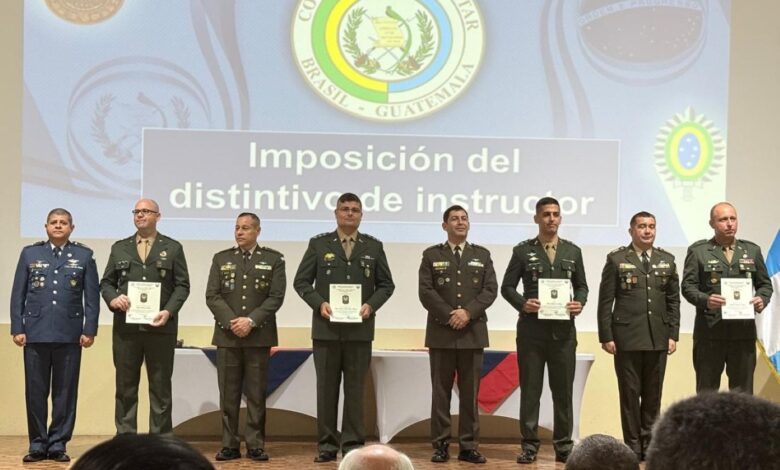 Brasil e Guatemala celebram 30 anos de cooperação militar com cerimônia em solo guatemalteco - Notícias