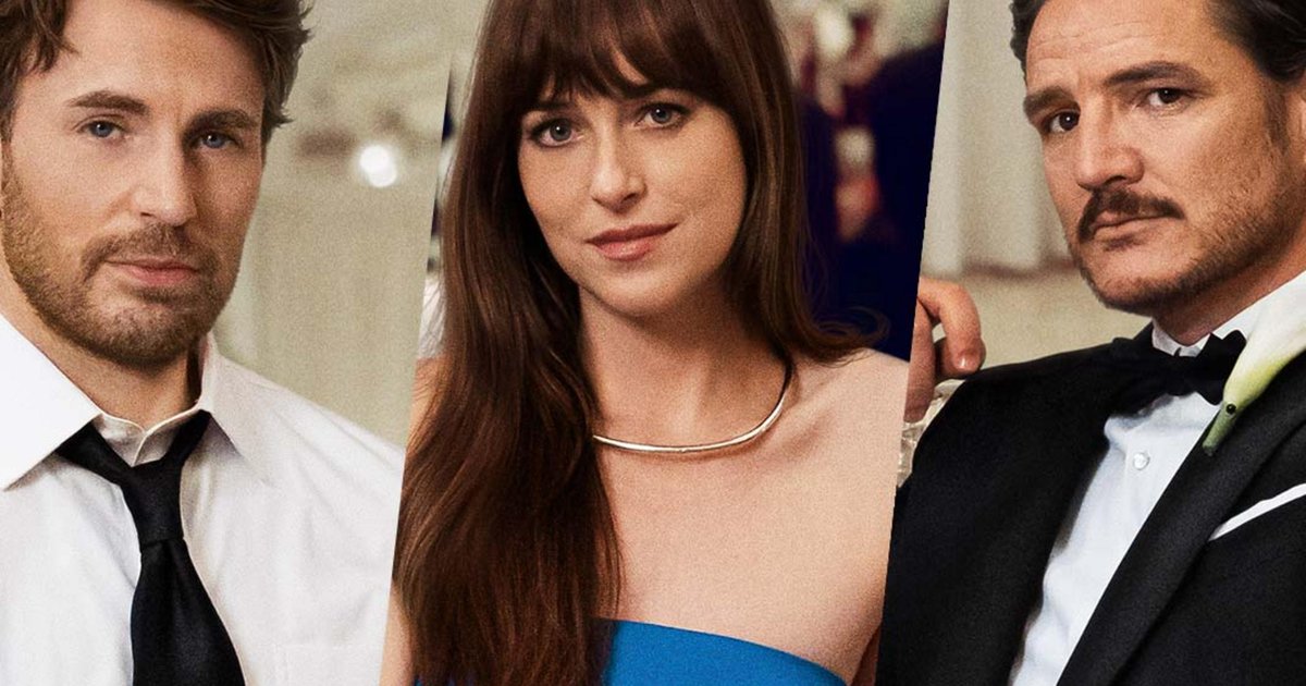 Amores Materialistas, com Dakota Johnson, Chris Evans e Pedro Pascal, estreia na HBO Max