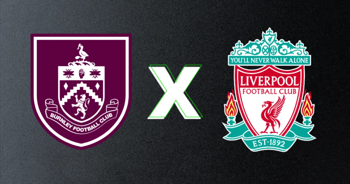 Burnley x Liverpool: guia para assistir ao vivo e escalações