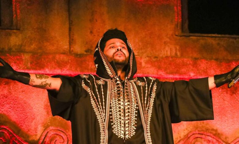 The Weeknd anuncia três shows no Brasil para 2026