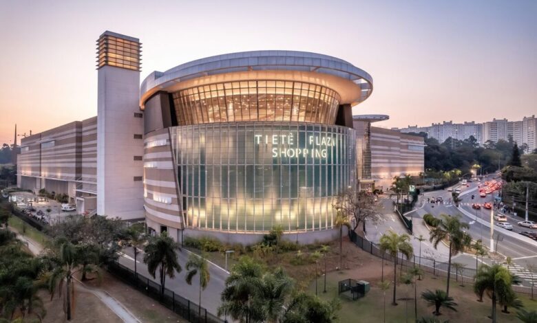 Tietê Plaza Shopping, na zona norte de SP, é um dos centros comerciais da lista (Imagem: Divulgação)