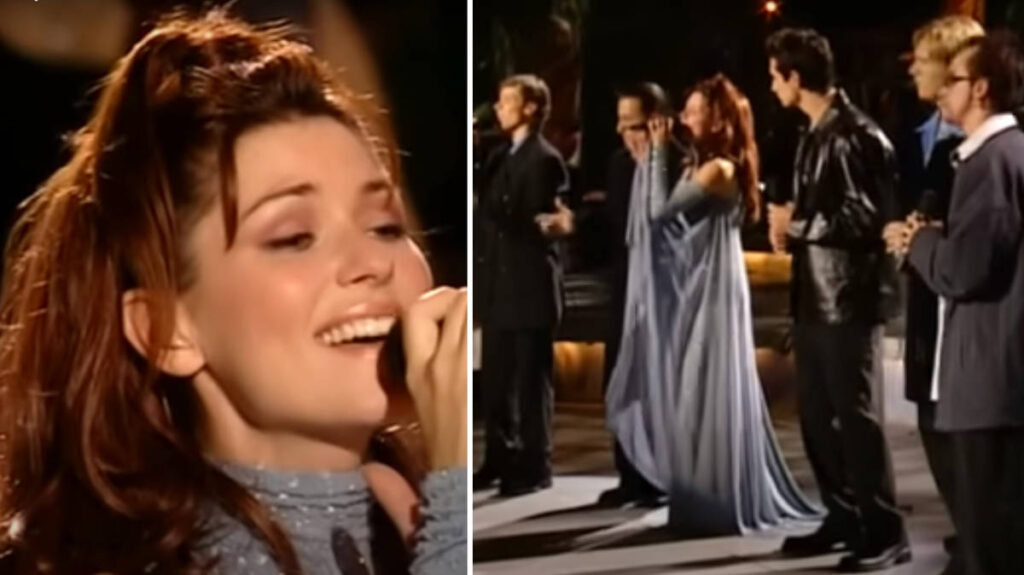 When Shania Twain and the Backstreet Boys sang the ultimate 90s pop duet