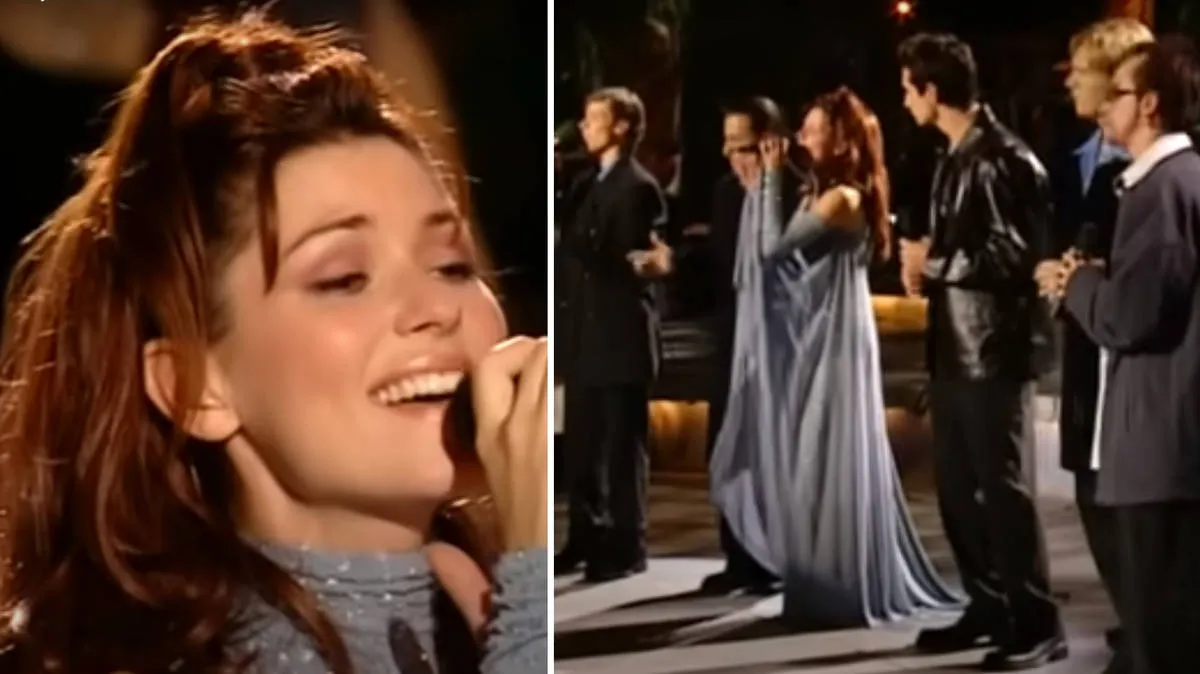 Shania Twain e Backstreet Boys fazem dueto pop dos anos 90