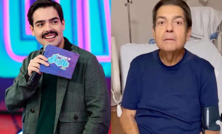 Filho dá detalhes sobre a recuperação de Faustão em casa