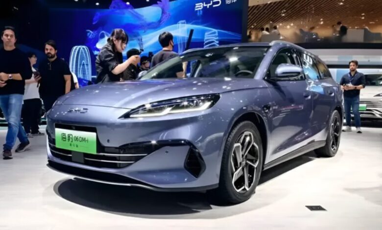 BYD Seal 06 DM-i Wagon estreia na Europa durante o Salão de Munique 2025