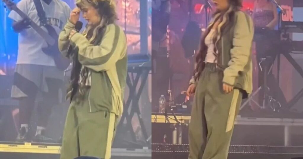 Lola Young desmaia durante apresentação ao vivo e preocupa fãs