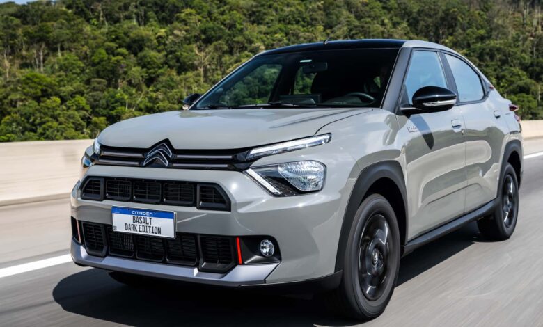 Citroën Basalt 2026 ganha nova versão Dark Edition