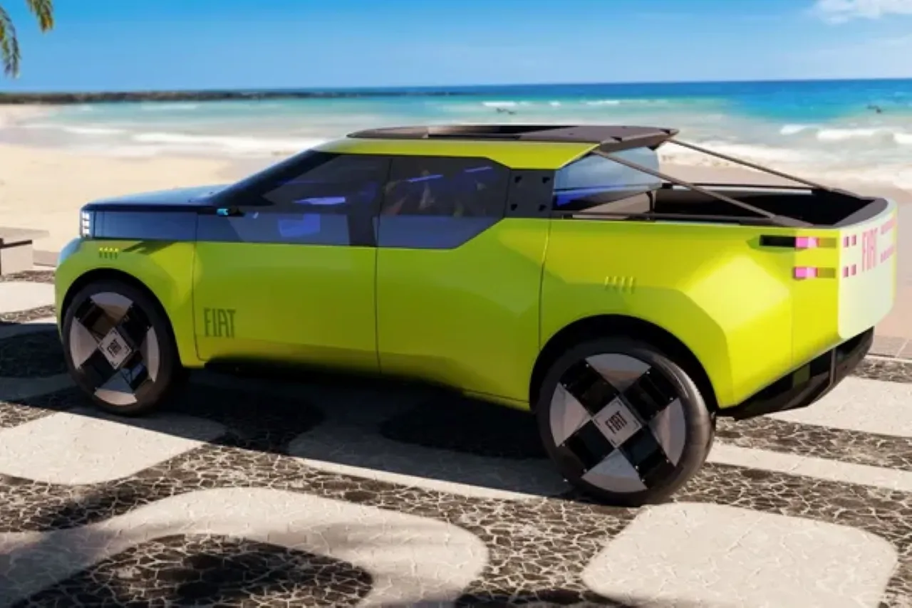 Fiat Strada 2023 ganha design inspirado no Grande Panda