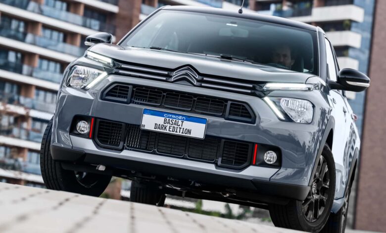 Citroën Basalt Dark Edition 2026: ficha técnica, preço e equipamentos
