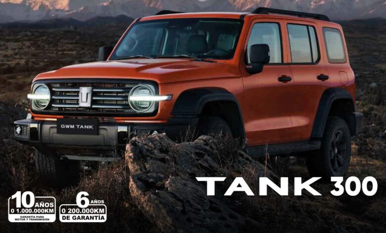 Na Argentina, GWM Tank 300 tem garantia de 1 mi de km, ou 10 anos