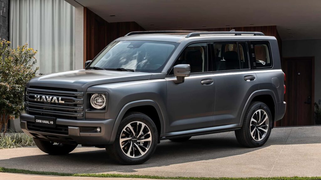 GWM fatura R$ 185 milhões com vendas do Haval H9 no Brasil