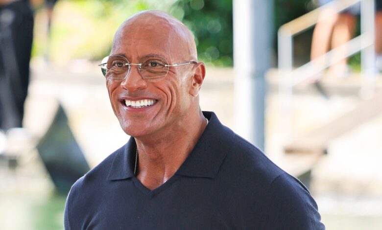 Dwayne Johnson at the Venice Film Festival