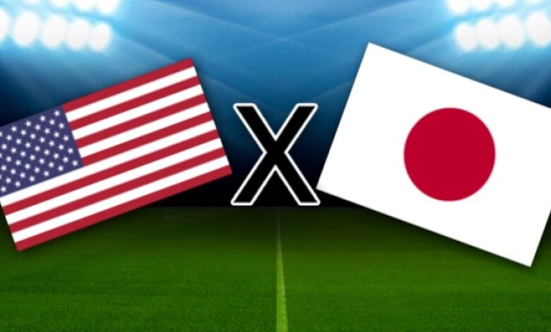 EUA x Japão em jogo amistoso: onde assistir ao vivo, horário e escalação