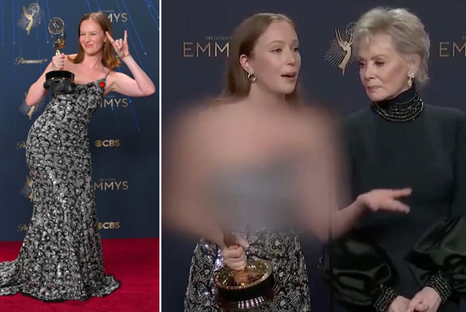 Hamas borra imagem de Hannah Einbinder, atriz do 'Palestina livre'