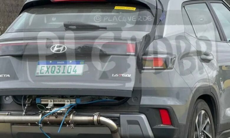 Flagra revela Hyundai Creta 1.6 turbo flex em testes no Brasil