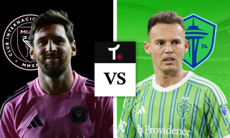 Inter Miami x Seattle Sounders: onde assistir, horário e prováveis escalações