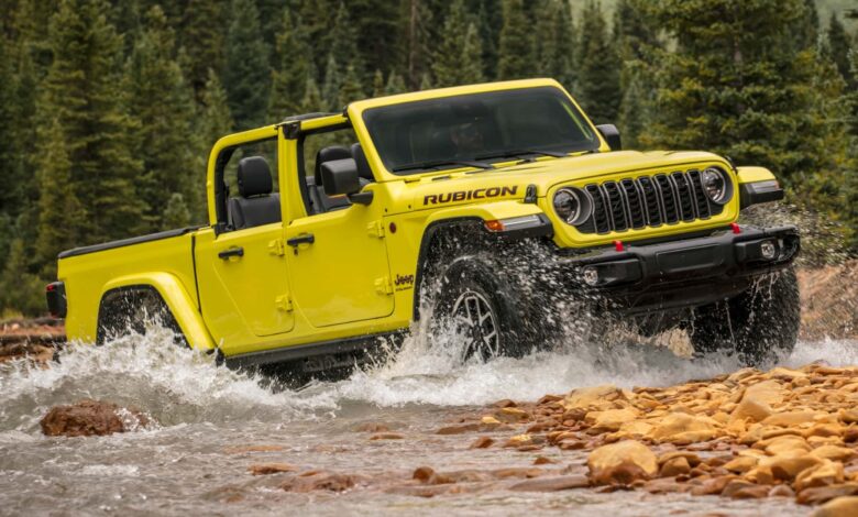 Jeep cancela Gladiator híbrida e focará no motor Hemi V-8