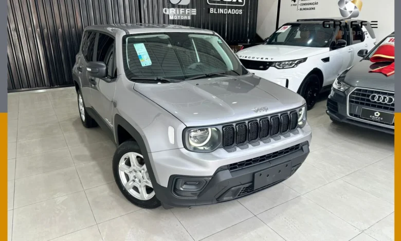 Jeep derruba preço do Renegade Sport em R$ 16,4 mil para PcD em setembro