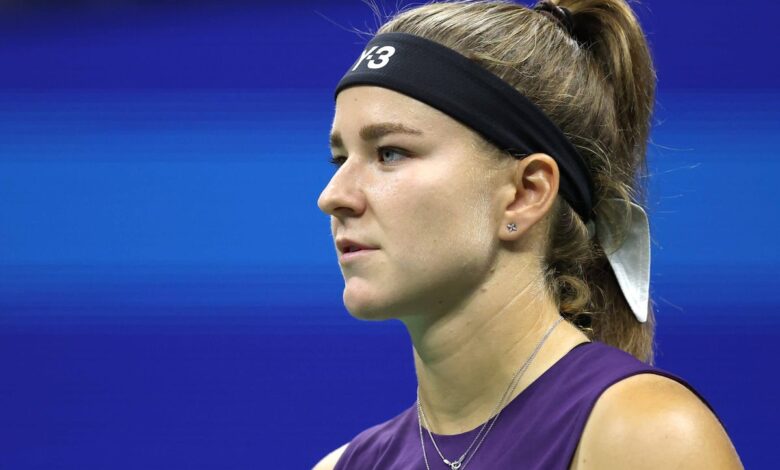 Karolína Muchová says former partner ‘at places he shouldn’t be’ caused U.S. Open distress