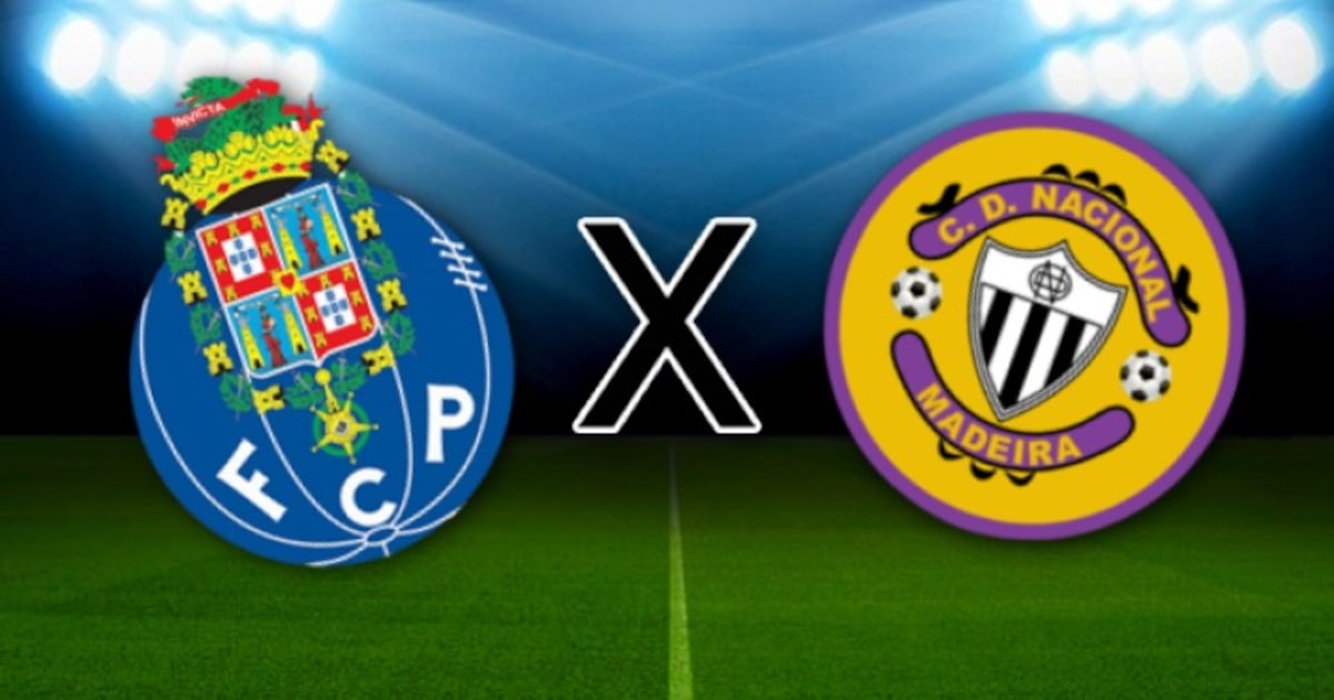 Porto x Nacional no Campeonato Português: onde assistir ao vivo, horário e escalação