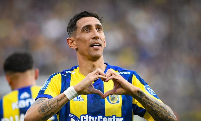 Di María faz golaço olímpico contra o Boca Juniors no Campeonato Argentino; veja