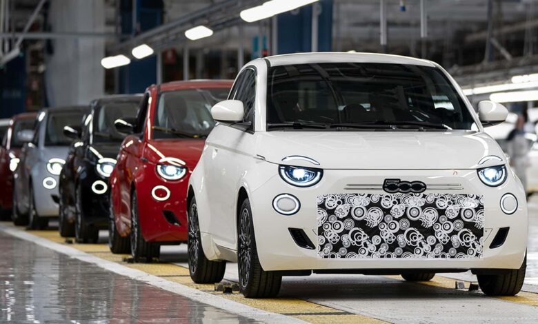 novos carros e fim da meta 100% elétrica