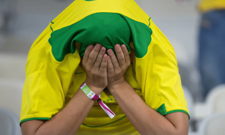 Brasil está fora da Copa do Mundo