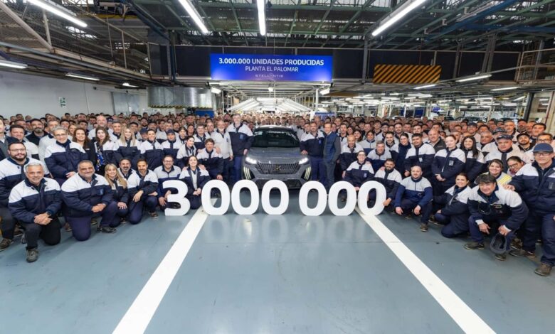 Fábrica da Peugeot na Argentina chega a 3 milhões de unidades produzidas