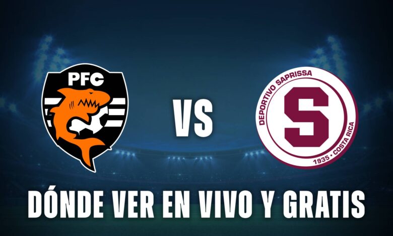 Puntarenas vs Saprissa en vivo